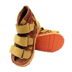 Buty profilaktyczne Daniel 140 kratka/żółty